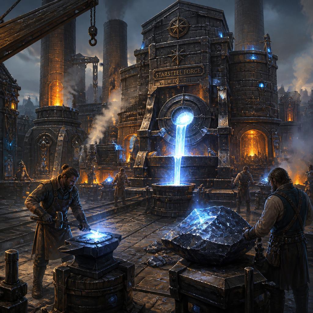 Starsteel Forge building